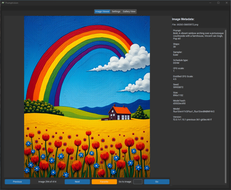 Promptvision - view all your generations in one place! Local image viewer! v2.0 - Windows x64 .exe