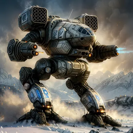 The MechWarrior | SDXL | LoRA | "Mech" Concept