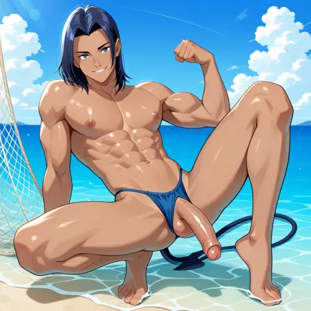 kurt at the beach