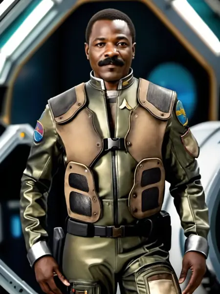 Battlestar galactica viper pilot suit(XL)