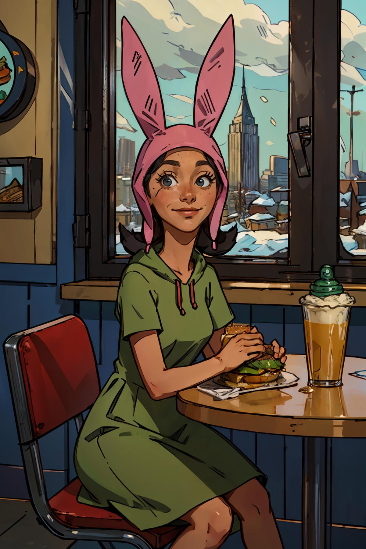 Louise Belcher (Bobs Burgers) image by wikkitikki