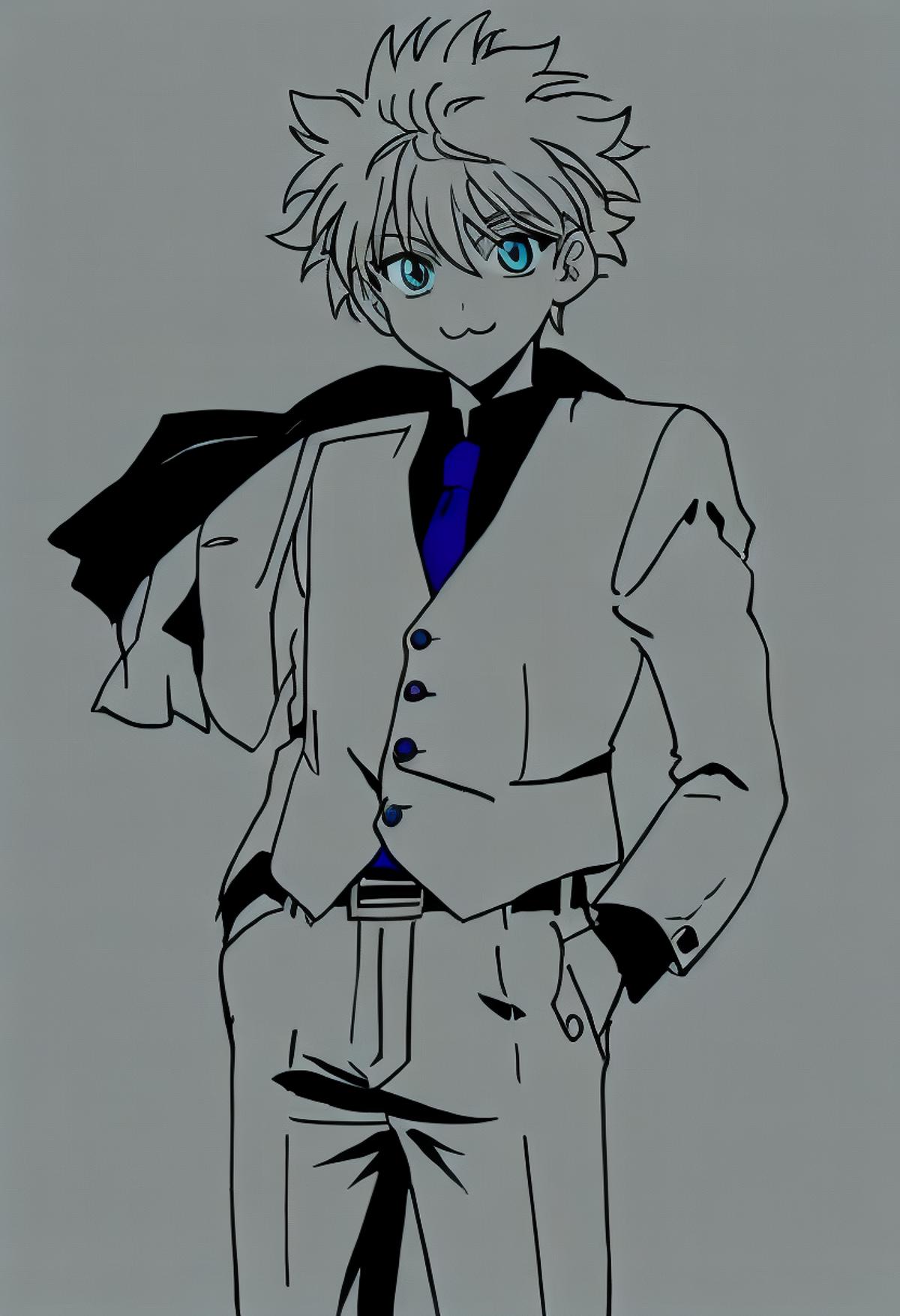 Killua Zoldyck SDXL Lora image by l0ckd0wn