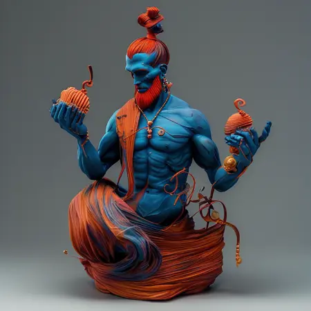 artfullyCLAYFIRE SDXL V1