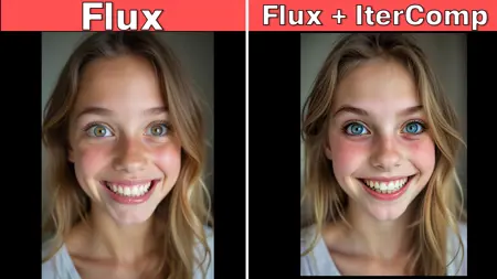 Flux Enhance Workflow: Refining and Upscaling with IterComp