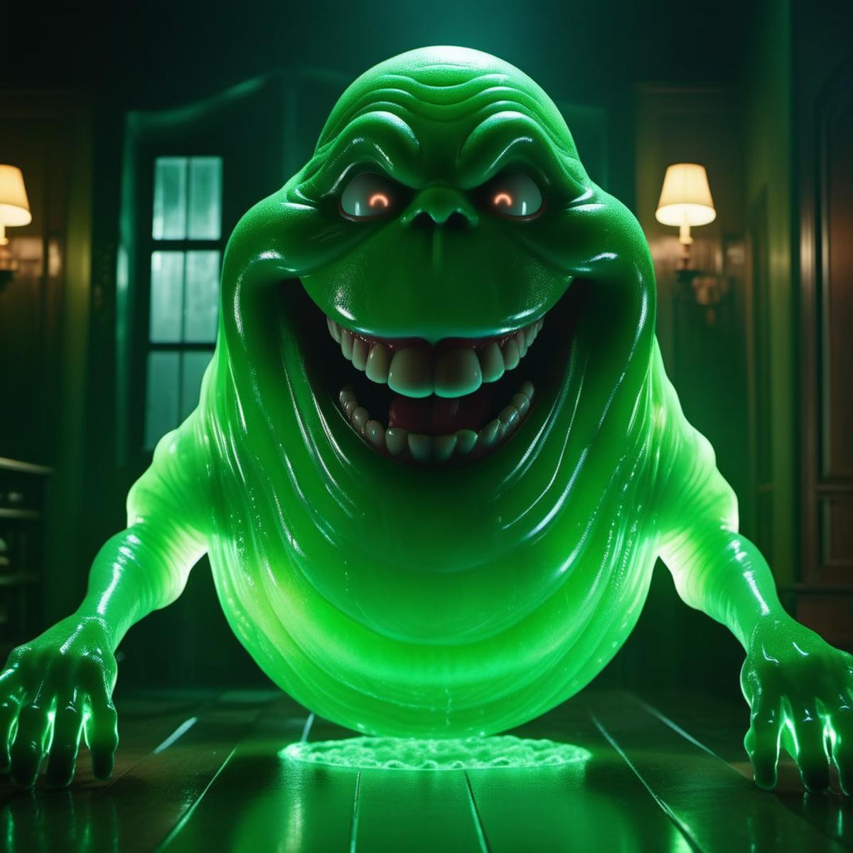 Slimer - Ghostbusters - SDXL image by PhotobAIt