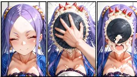 pie in face/パイ投げ