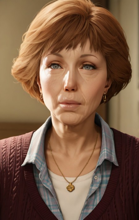 Aunt May from the Insomniac Spider-Man game. (2018) v1.0