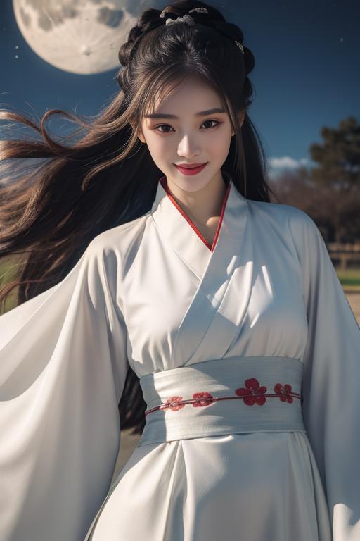 一件简单的白色汉服 a simple white hanfu image by Thxx