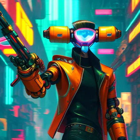 [LuisaP] Cyberpunk Attention 