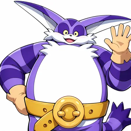 Big the cat [Sonic Adventure] - Illustrious