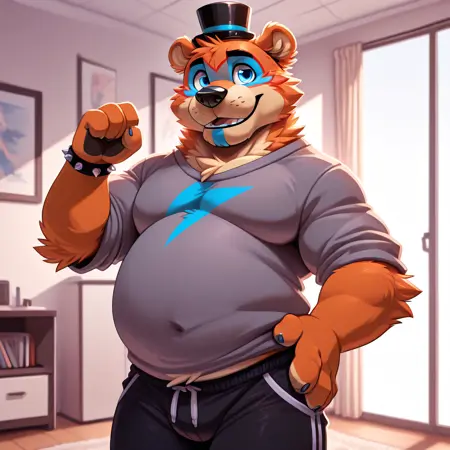 Big Freddy (Glamrock Freddy) [FNAF] | LoRA [IL, Pony]