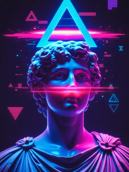 lamArtRC Retro Cyberpunk | Lâm Panda