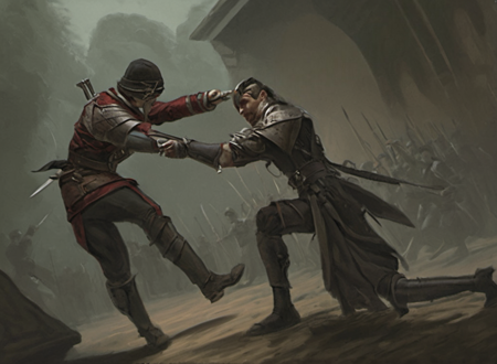 Fantasy Card Art XL - Assassins V1