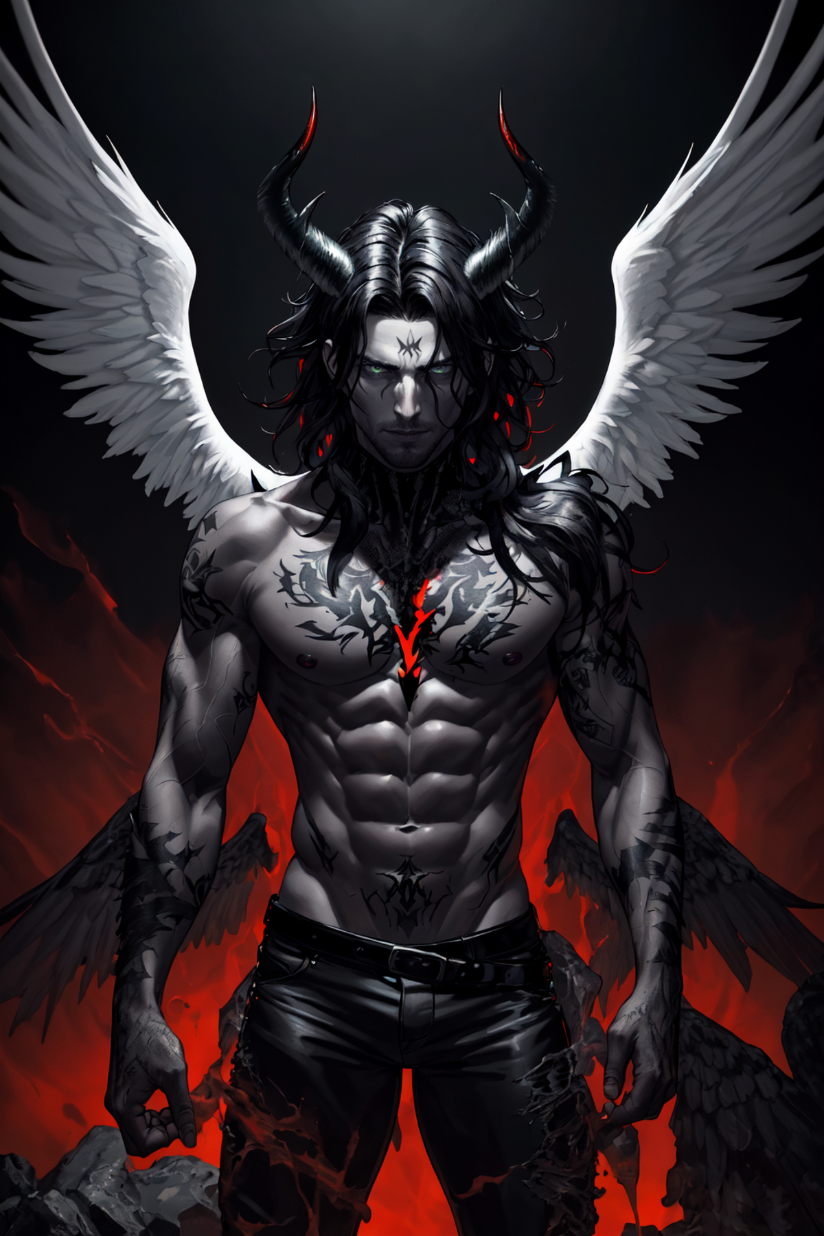 Lucifer Morningstar image by duskfallcrew