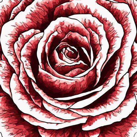 A highly detailed close up image of a red rose in full bloom, cartooneffects four.<lora:Cartooneffects_Four_SDXL_V1:1>