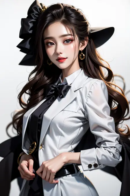 正装美女_beautiful woman in formal dress