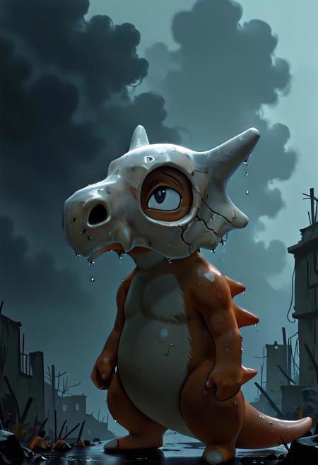 Cubone: Lonely Pokemon | カラカラ (Pokedex #0104) [Illustrious] v1.0