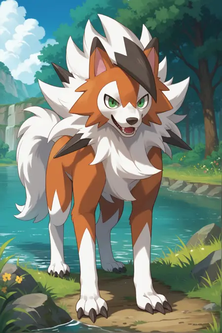 Dusk Lycanroc(pokemon)
