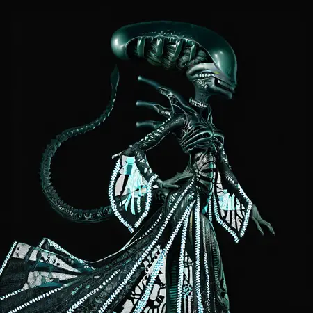 Alien - monster high xenomorph girl