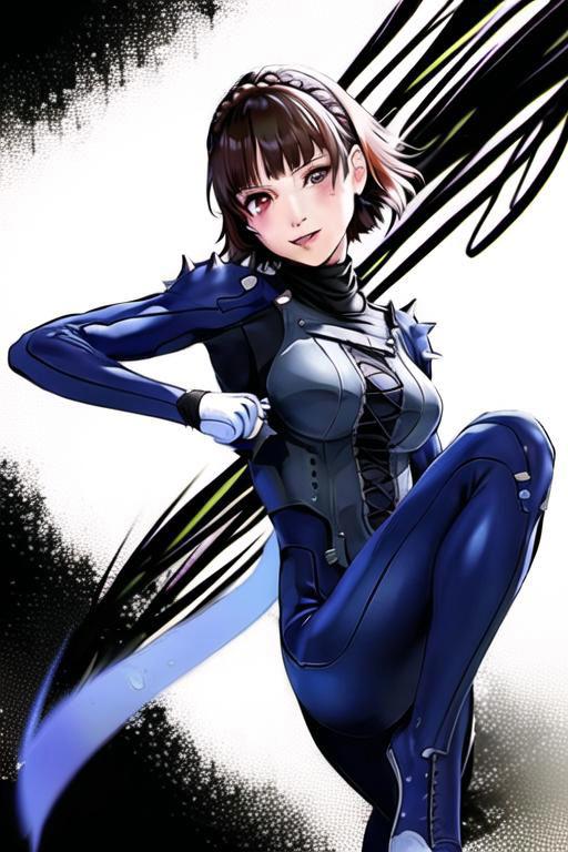 【Persona 5】Niijima Makoto Charecter LoRA（新島·真人物模組） image by TomLucidor