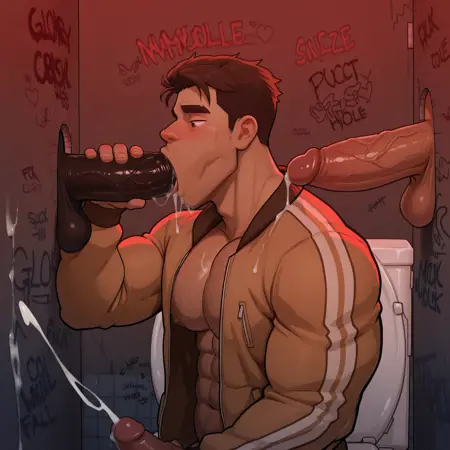 Glory Hole (Solo Male Focus)