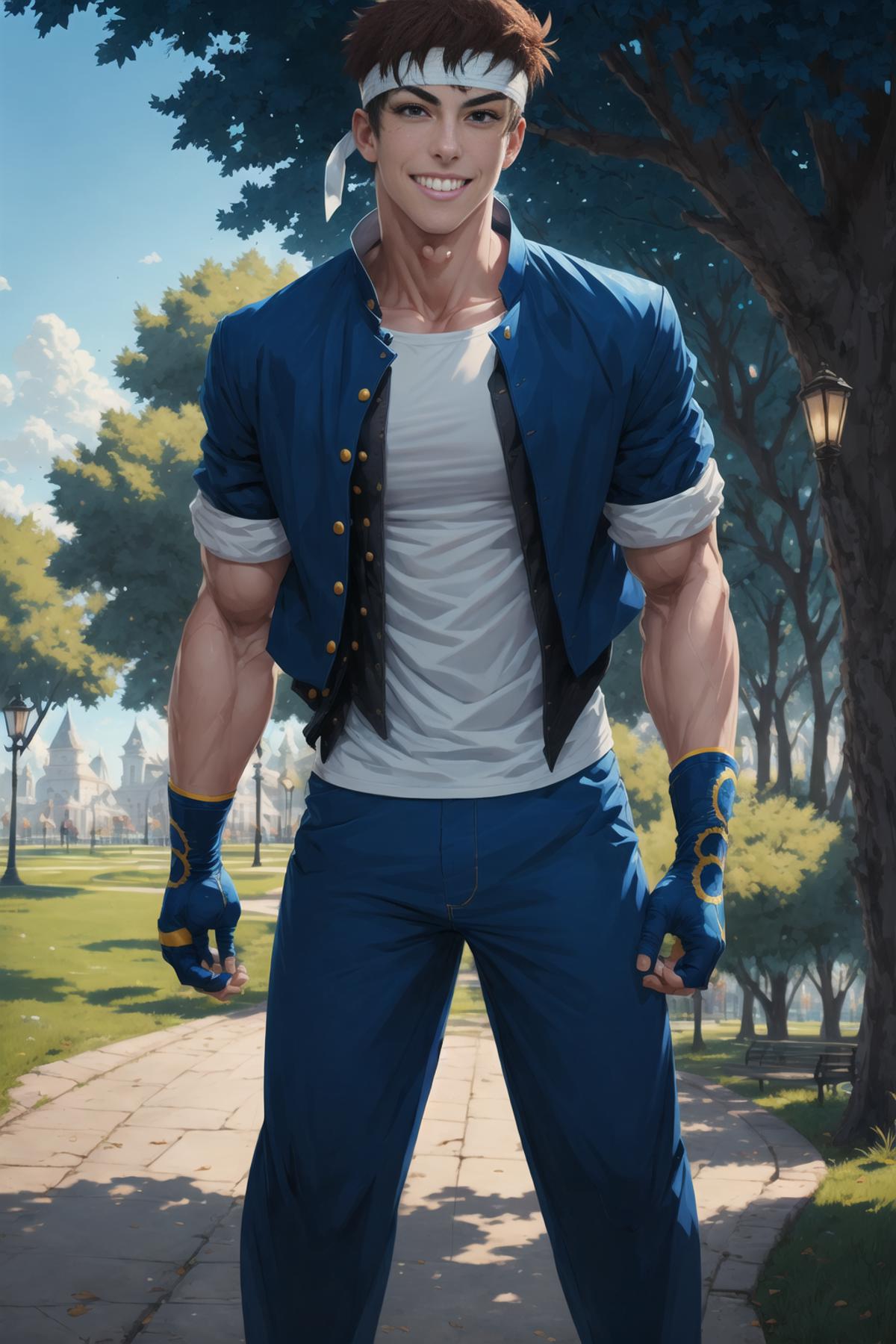 Shingo Yabuki [King of Fighters] image by DoctorStasis