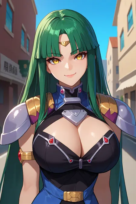 Ouka Nagisa/オウカ・ナギサ (Super Robot Wars) SDXL LoRA [Pony Diffusion]