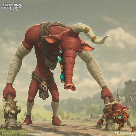 Moblin Breath of the Wild Illustrious/Noob v1.0