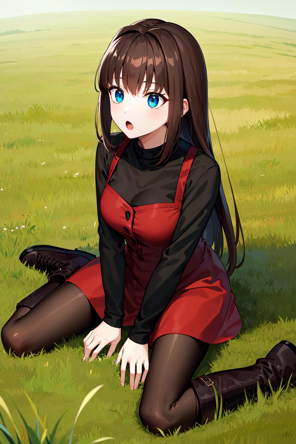 Aozaki Aoko 蒼崎青子 / Mahotsukai no Yoru & Tsukihime image by h_madoka