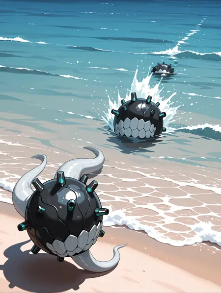 【Illustrious】深海忌雷 【深海棲艦】艦隊これくしょん-艦これ- (enemy naval mine)