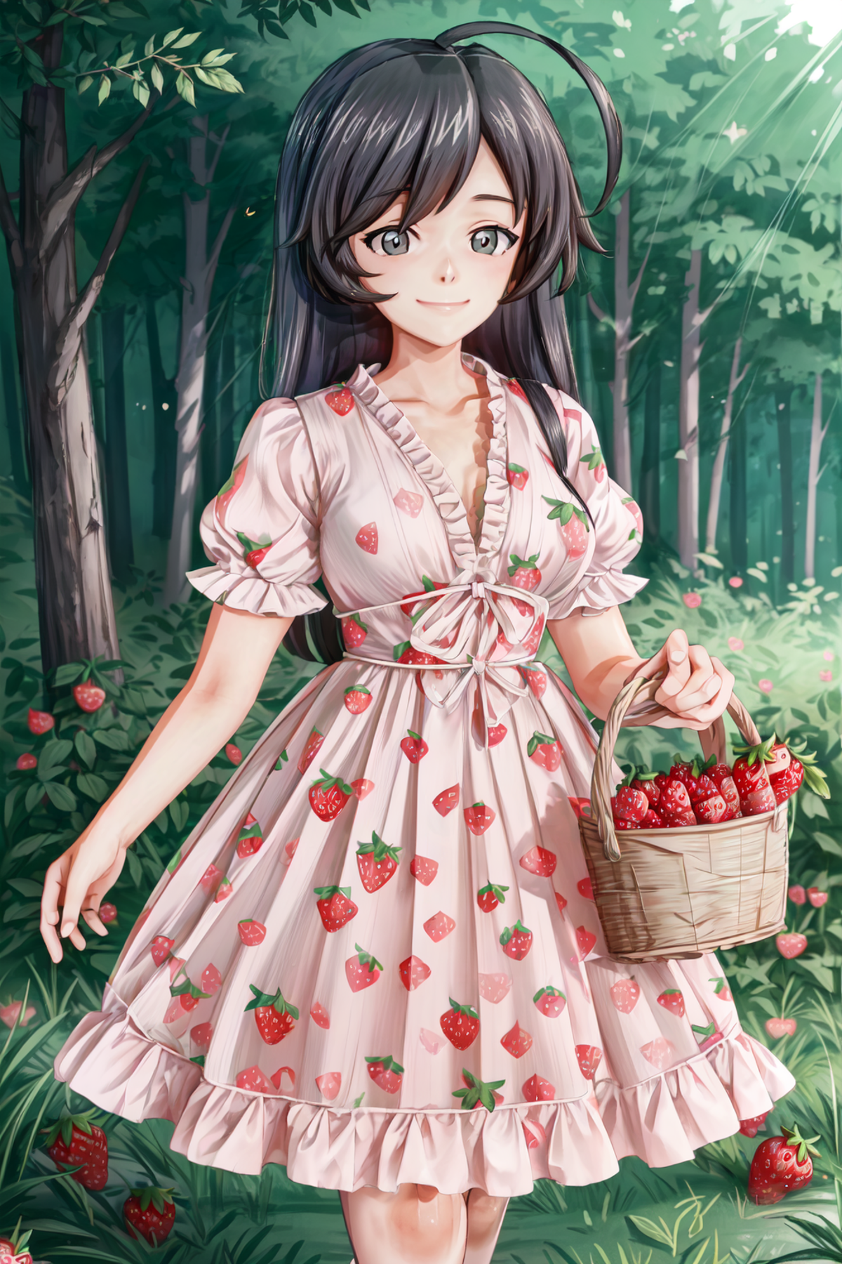 【COSTUME】Strawberry Dress image by anonymoose1234