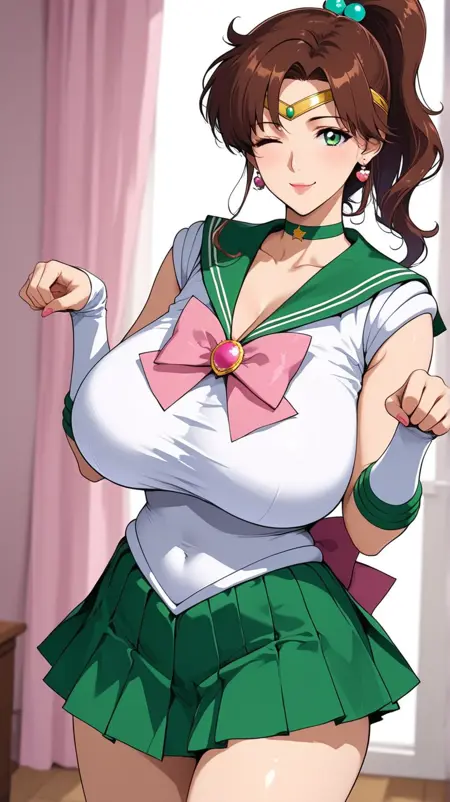 【Illustrious 】木野真 (Makoto Kino) Sailor Moon (美少女戦士セーラームーン)