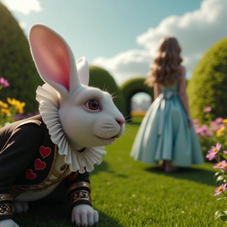 Alice in Wonderland Flux Dev. LoRa v1.0