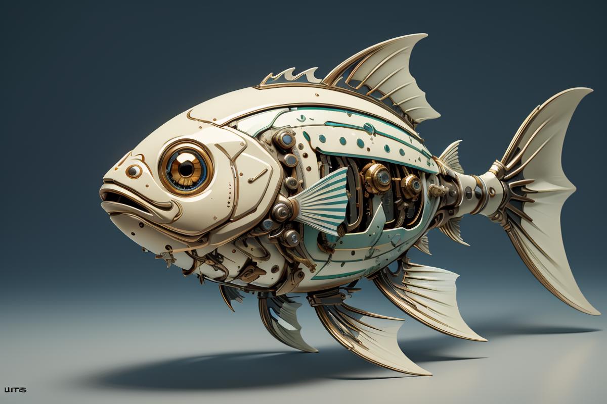 Mechanical fish image by aji1