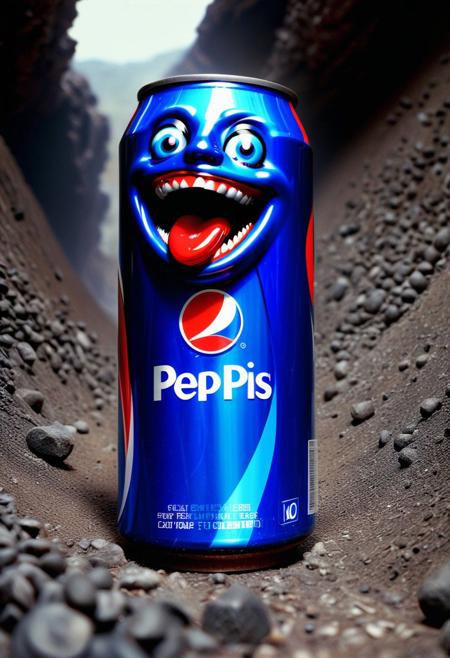 buy pepsi or I will literally kill you. -humanoid Pepsi can, screaming at his workers in the Pepsi mines