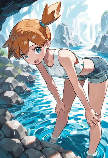 Misty: Tomboyish Mermaid | カスミ (Pokemon) [Pony & Illustrious & SD1.5]