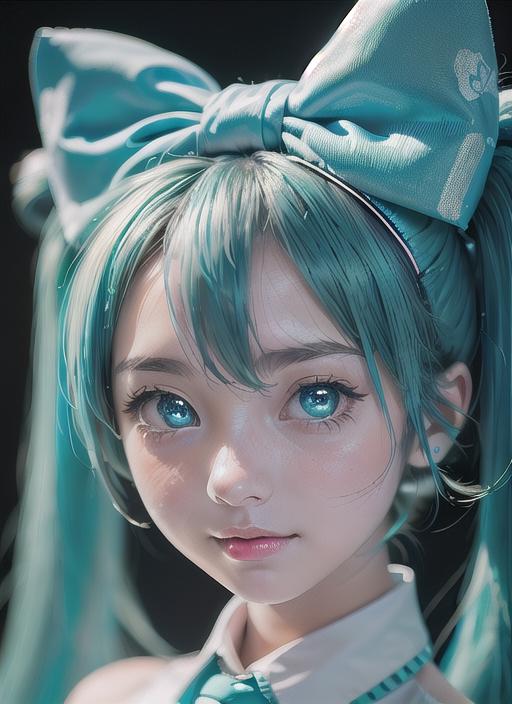 Hatsune Miku (with shiny eyes) image by Herrscher_AGGA2023