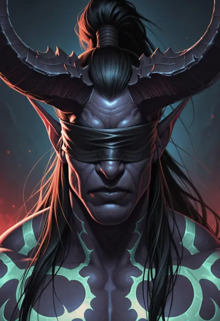 Illidan from World of Warcraft [IllustriousXL]