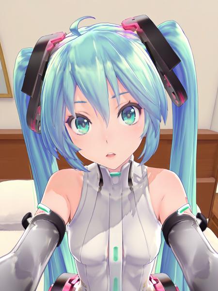[Pony & Illustrious] Miku Hatsune Append (Tda) MMD [Illustrious]v1.0