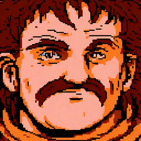 Pixelart portrait