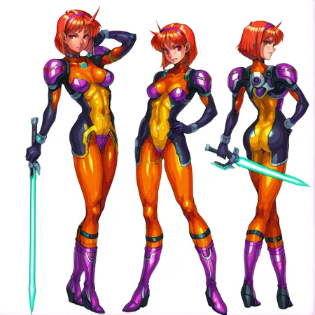 Phantasy_Star_Online - Art Style