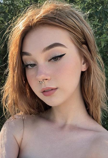 instagram photo, photo of a 24 y.o woman, fair skin, outdoor, Haylee, egirl