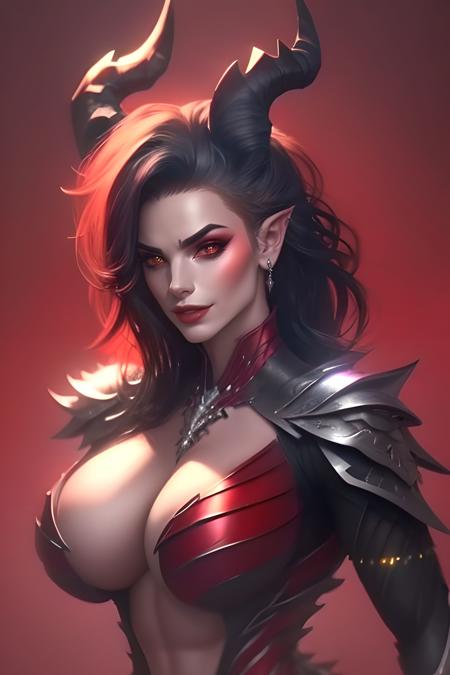 {high quality}, cinematic ray, 
1girl, beautiful face,
demon,
horns, red theme,
<lora:DemonV10:0.8>,
<Any loRA about girl that you have to choose by yourself :0.2>