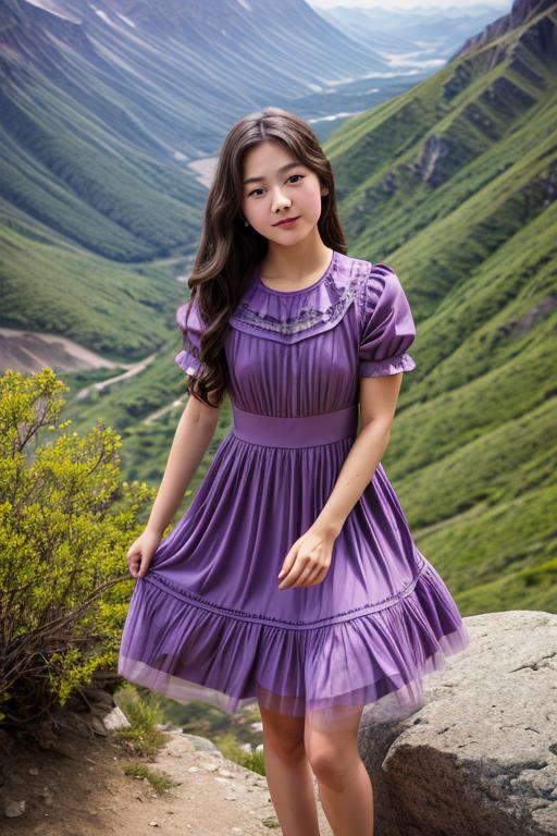 Violet Dress by Stable Yogi image by Yumakono