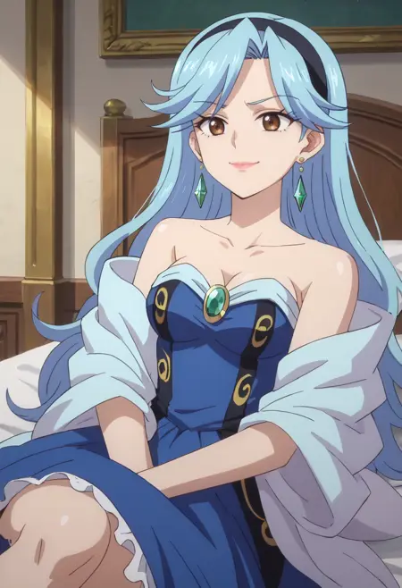 Flora - Botsuraku Yotei no Kizoku dakedo Hima Datta kara Mahou wo Kiwametemita - 2 Outfits - Pony/SDXL