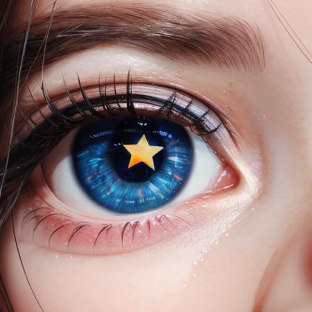 star-shaped_pupils close-up
