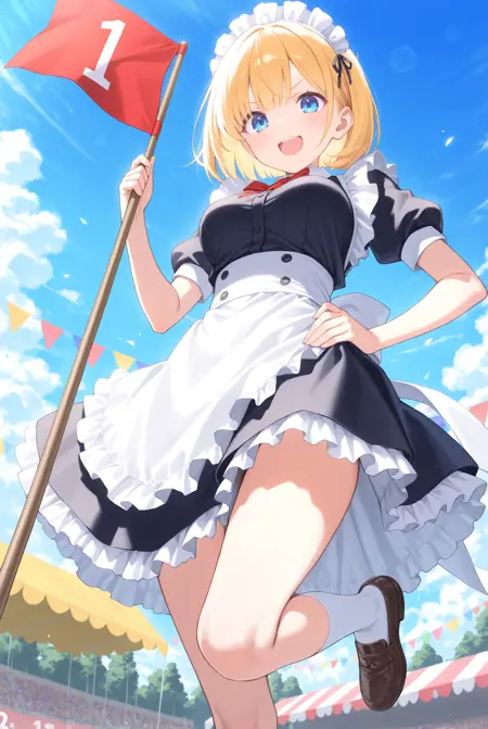 numbered flag / 着順旗 / 人気投票