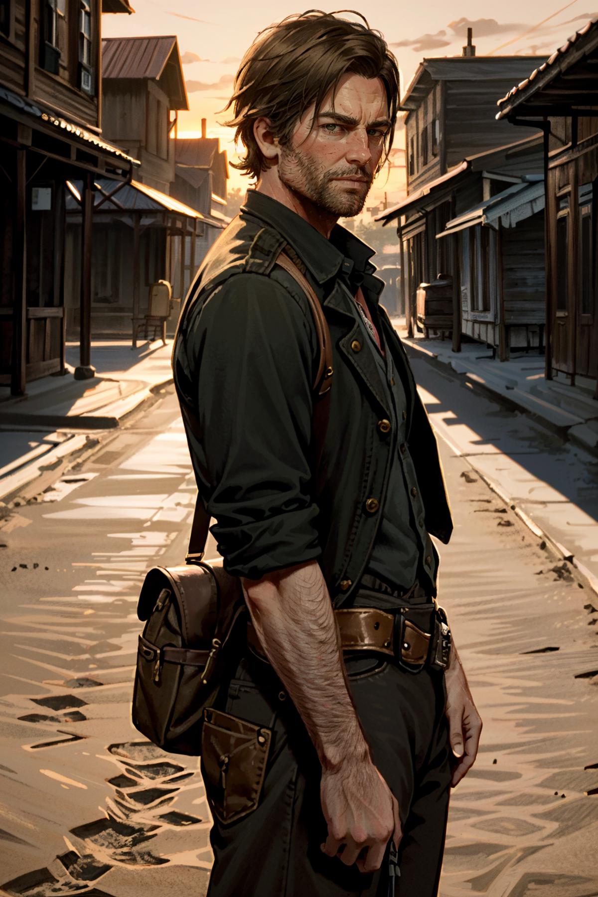 Arthur Morgan from Red Dead Redemption 2 image by BloodRedKittie