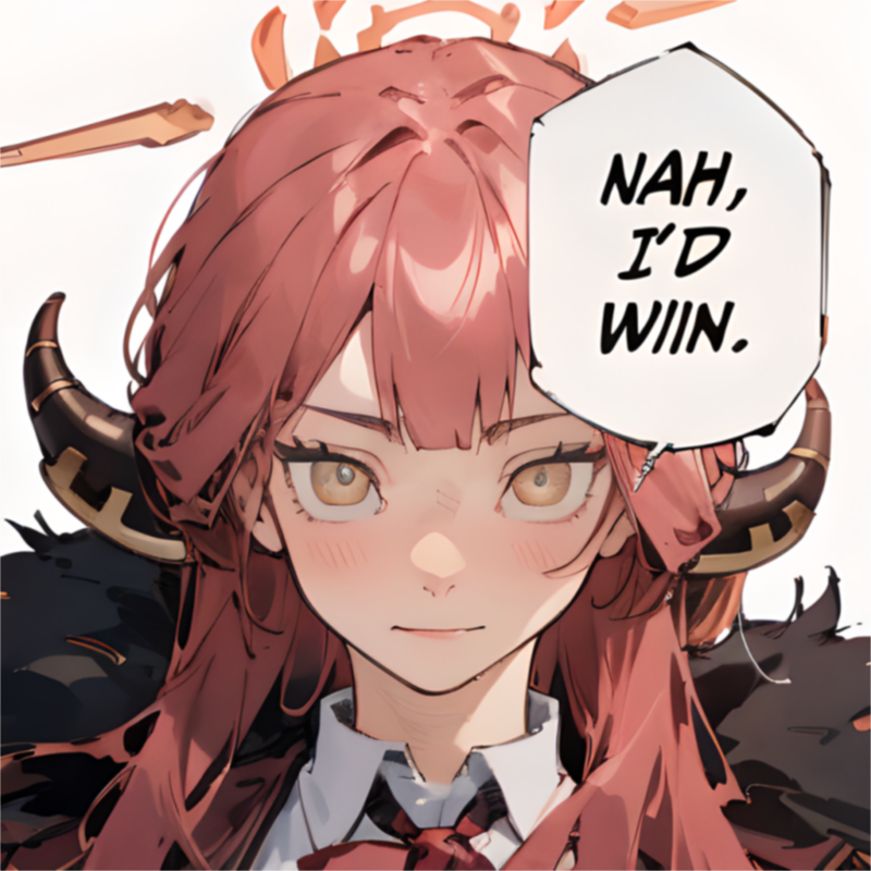 Nah, I'd Win | Meme image by Kyawaii7