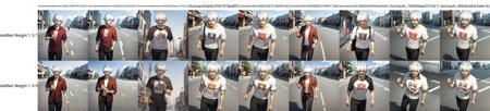 solo, 1boy, Sorimachi Ichizou, grey eyes, white hair, walking, street, city, winter, hawaiian t-shirt, angry